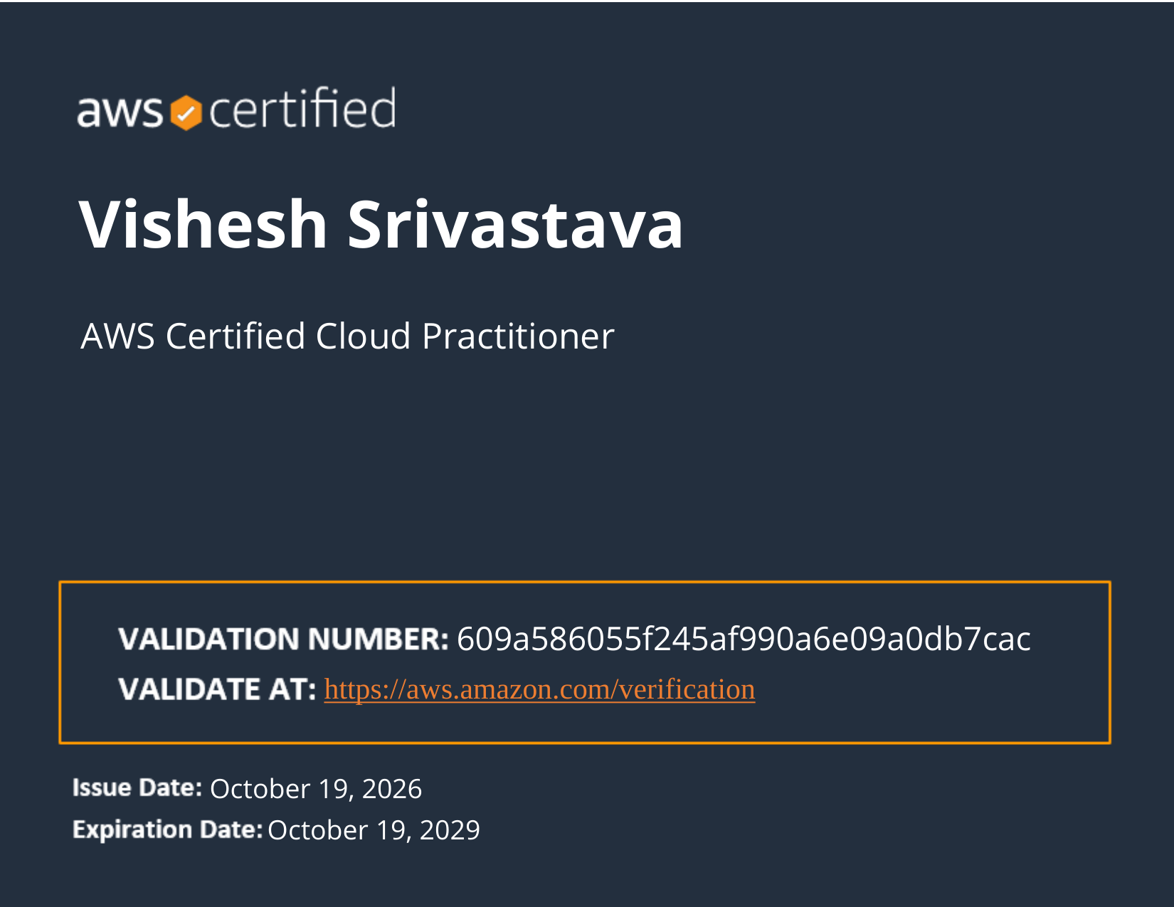 AWS Certified Cloud Practitioner