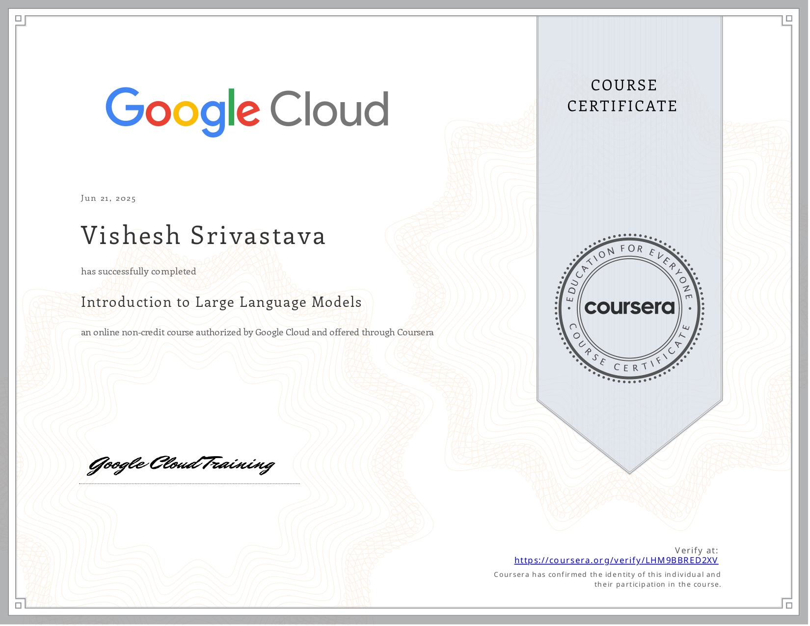 Introduction to Large Language Models
